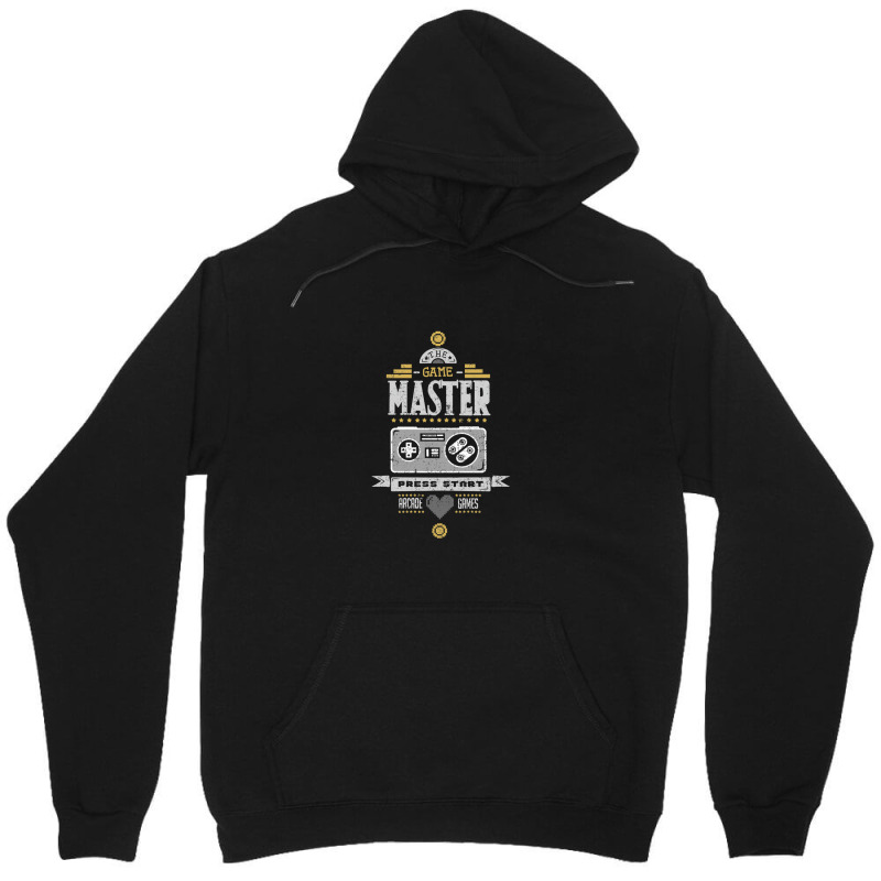 Game Master Gaming Arcade Video Gamer Unisex Hoodie by IrvetteDove | Artistshot