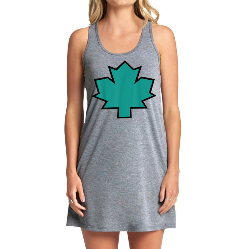 Totals Drama Island Owens Maple Leaf T Shirt Tank Dress by cm-arts | Artistshot