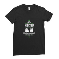 Game Master Gaming Press Start Arcade Gamer Ladies Fitted T-shirt | Artistshot