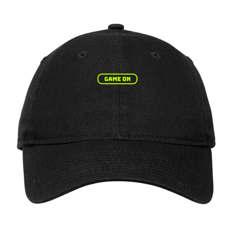 Game On Adjustable Cap | Artistshot