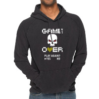 Game Over 1 Vintage Hoodie | Artistshot