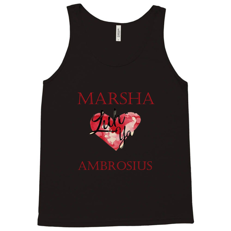 Marsha Ambrosius Tour Front Tank Top by ghostknight | Artistshot