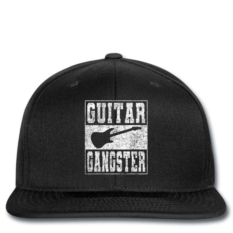 Guitar Player Saying Guitar Gangster Printed Hat | Artistshot