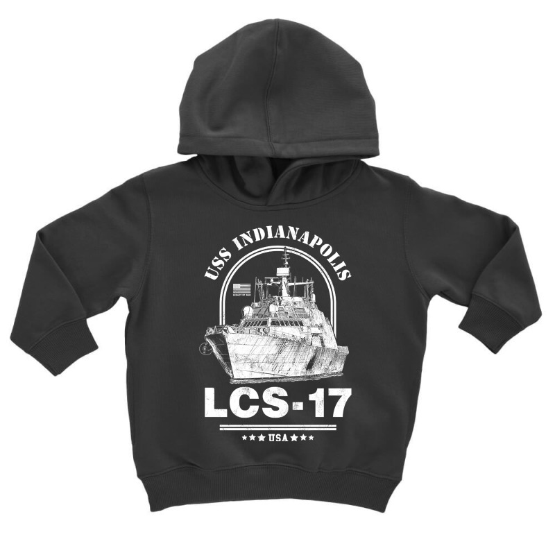 Uss Indianapolis Lcs-17 Toddler Hoodie by degreesgunner | Artistshot