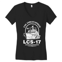 Uss Indianapolis Lcs-17 Women's V-neck T-shirt | Artistshot