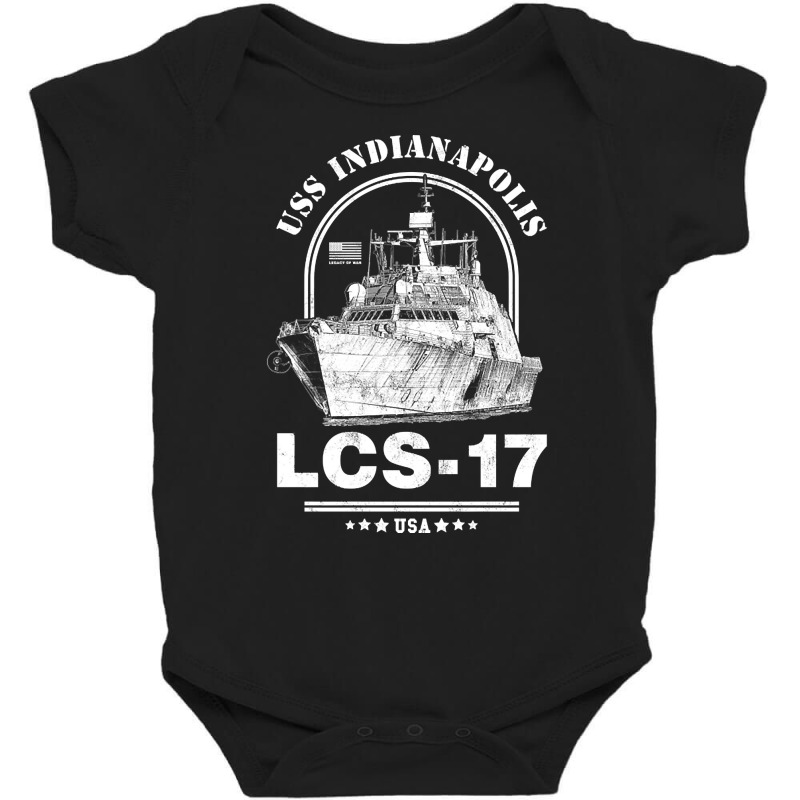 Uss Indianapolis Lcs-17 Baby Bodysuit by degreesgunner | Artistshot