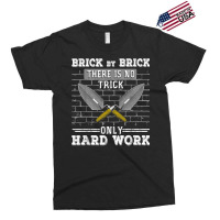 Bricklayer Brick Mason Masons Masonry Funny Bricklayer Exclusive T-shirt | Artistshot