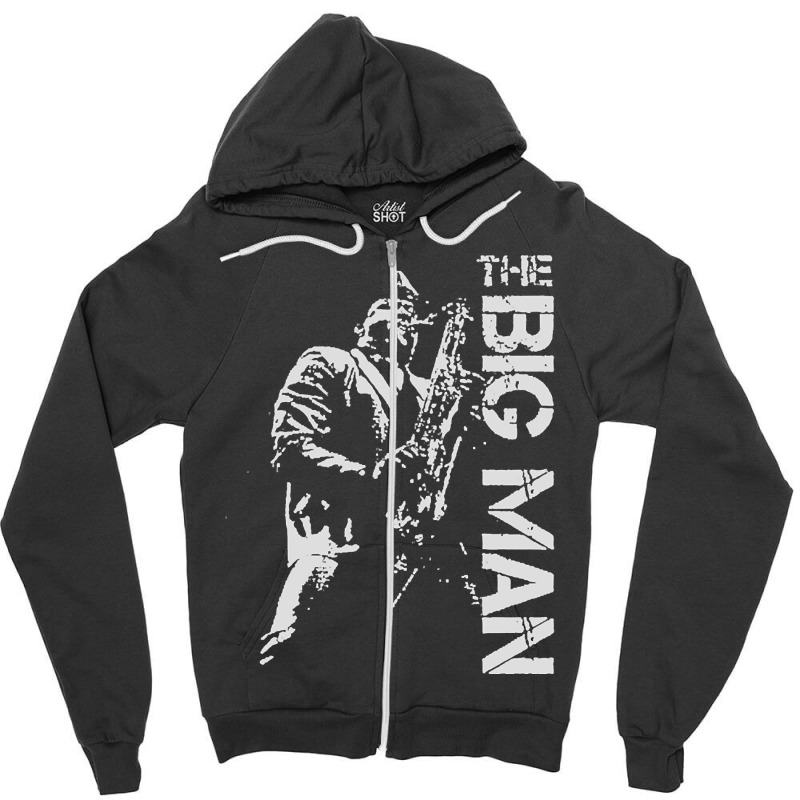 Clarence Clemons Big Man Zipper Hoodie | Artistshot