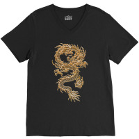 Chinese Culture Dragon Asian Gift V-neck Tee | Artistshot