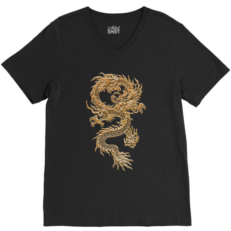 Chinese Culture Dragon Asian Gift V-neck Tee | Artistshot