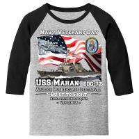 Uss Mahan Arleigh Burke-class Destroyer Youth 3/4 Sleeve | Artistshot