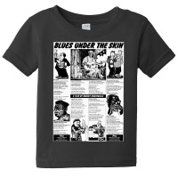 Classic Blues Under The Skin 1973 Baby Tee | Artistshot