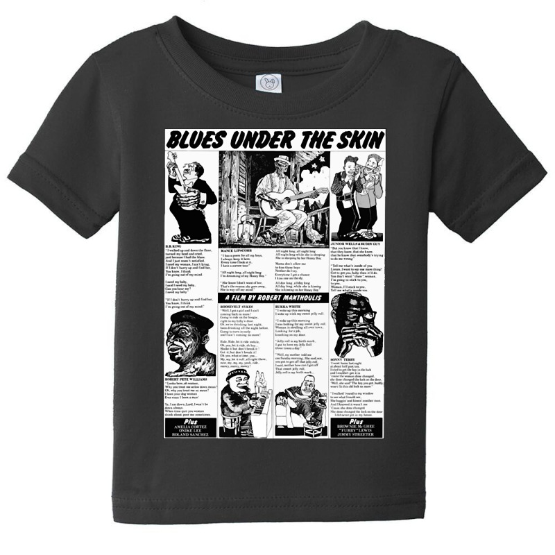 Classic Blues Under The Skin 1973 Baby Tee | Artistshot