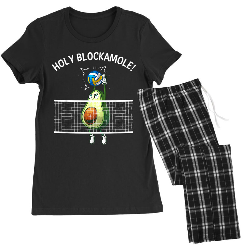 Funny Volleyball For Men Women Holy Guacamole Player Blocker Women's Pajamas Set by CaseVillarreal | Artistshot