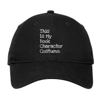 This Is My Book Character Costume Funny Halloween T Shirt Adjustable Cap | Artistshot