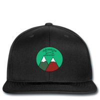 Awesome Adventure Awaits Mountain Peaks Design Printed Hat | Artistshot