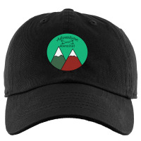 Awesome Adventure Awaits Mountain Peaks Design Kids Cap | Artistshot