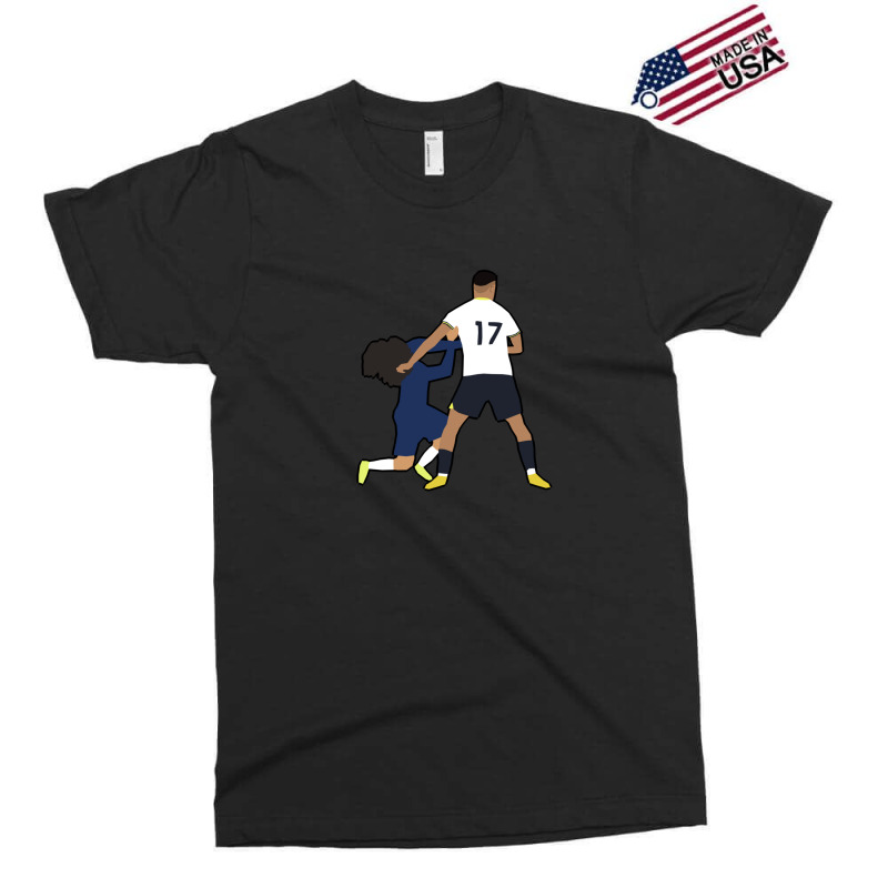 Cristian Romero Not Comitting A Foul Exclusive T-shirt by StefanieCook | Artistshot