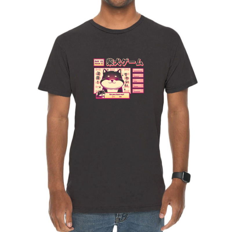 Shiba Novel Vintage T-Shirt by GregoryBlaylock | Artistshot