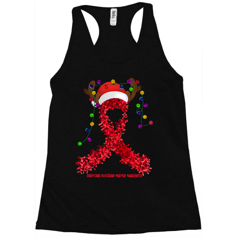 Diamond Blackfan Anemia Fighter Diamond Blackfan Anemia Awareness - Ri Racerback Tank by cm-arts | Artistshot