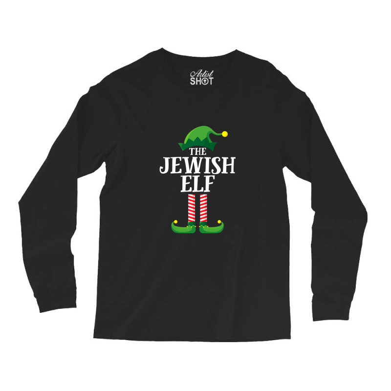 Jewish Elf Matching Family Group Christmas Long Sleeve Shirts | Artistshot