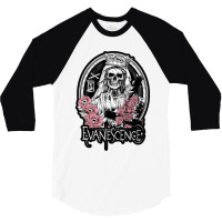 Skull Wedding Dress 3/4 Sleeve Shirt | Artistshot