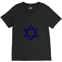 Jewish Star Of David V-neck Tee | Artistshot