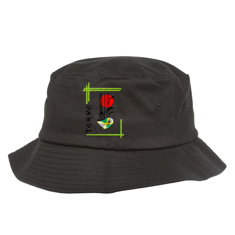 Jamaica, Tokyo, Sports Bucket Hat by femalesbaubles | Artistshot