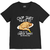 Chinese Turkey Christmas Story V-neck Tee | Artistshot