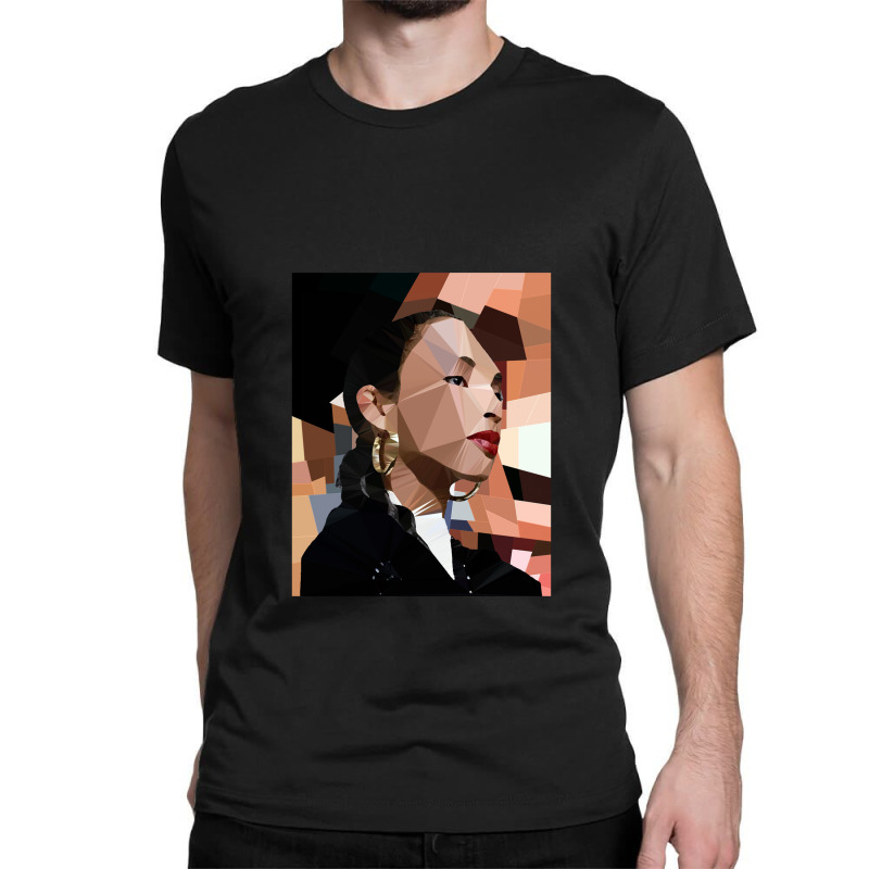 Smooth Operator   Low Poly Portrait Classic T-shirt | Artistshot