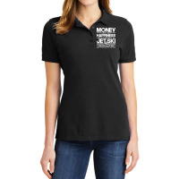 Jetski Happiness Water Sports Design Ladies Polo Shirt | Artistshot