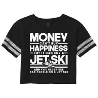 Jetski Happiness Water Sports Design Scorecard Crop Tee | Artistshot