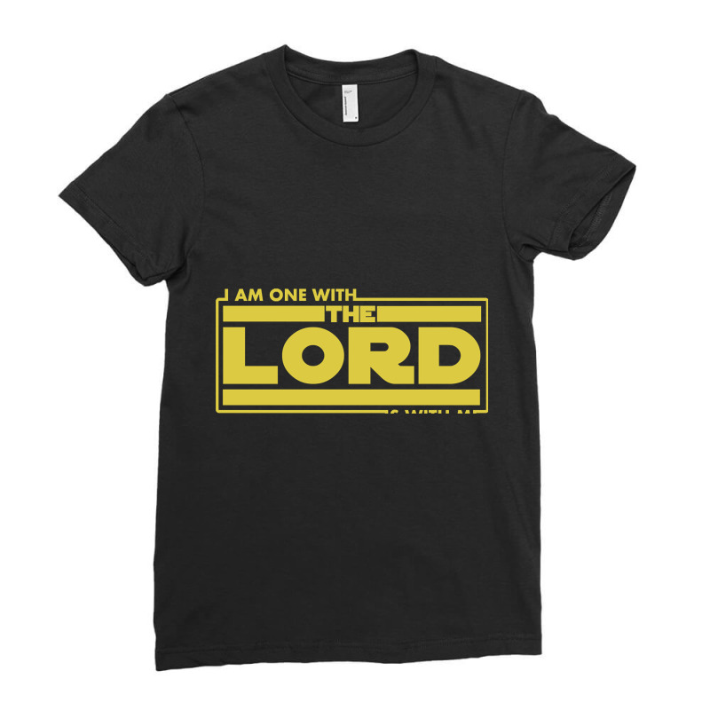 I Am One With The Lord The Lord Is With Me Christian Ladies Fitted T-Shirt by Kanmopsuk45 | Artistshot