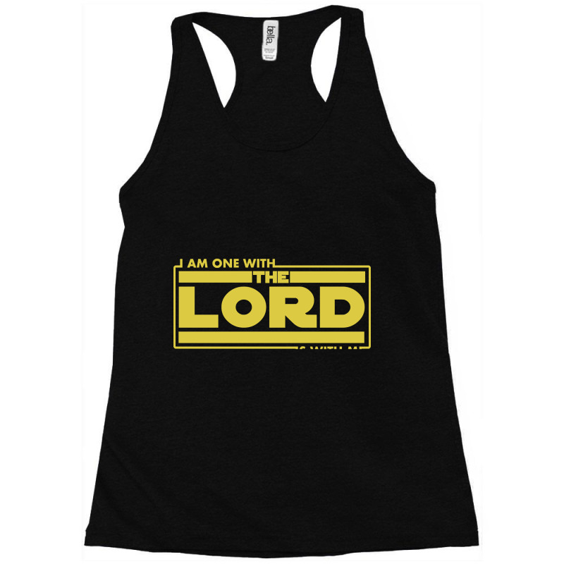 I Am One With The Lord The Lord Is With Me Christian Racerback Tank by Kanmopsuk45 | Artistshot