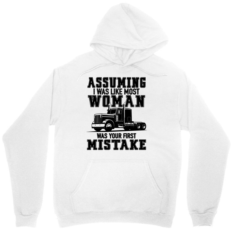 Truck Trucker Woman Funny Truck Driver Quotes 88 Driver Truckin Unisex Hoodie by coolquirrell | Artistshot