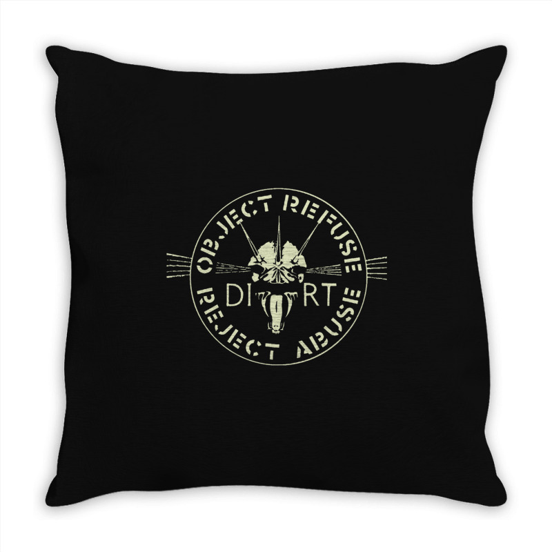 Dirt  Object, Refuse, Reject, Abuse Premium Throw Pillow | Artistshot