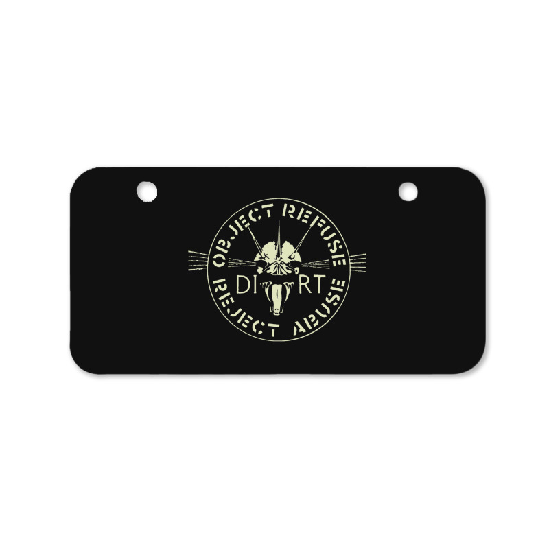 Dirt  Object, Refuse, Reject, Abuse Premium Bicycle License Plate | Artistshot