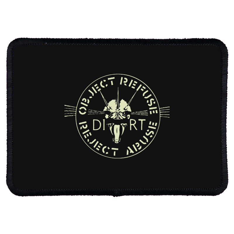 Dirt  Object, Refuse, Reject, Abuse Premium Rectangle Patch | Artistshot