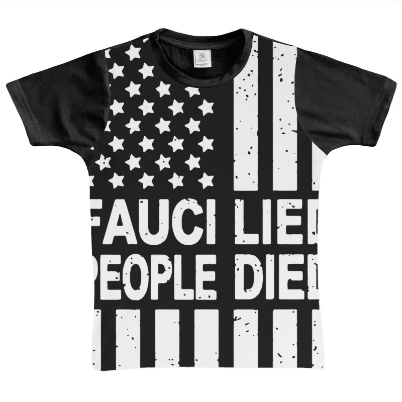 Fauci Lied People Died Graphic Youth T-shirt by cm-arts | Artistshot