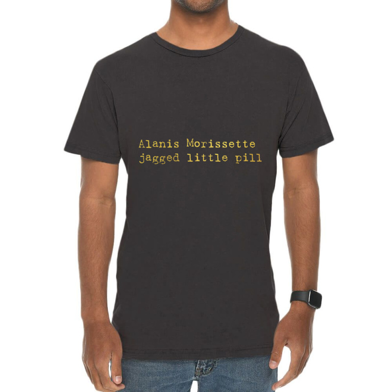 Alanis Morissette - Jagged Little Pill Vintage T-Shirt by TIMOTHYLAVINE | Artistshot