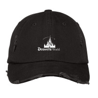 Desantis World Funny Anti Woke Corporation Theme Park Vintage Cap | Artistshot