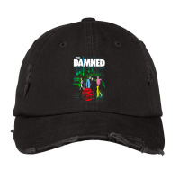 The Damned Machine Gun Etiquette Vintage Cap | Artistshot