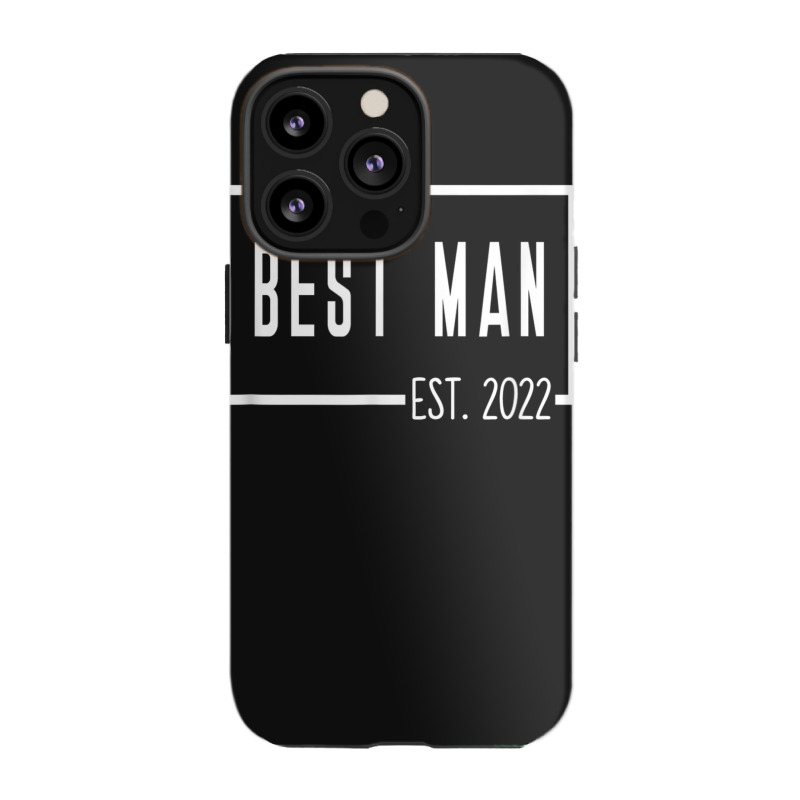 Best Man Est 2022 Groomsmen Wedding Bachelor Party Group Iphone 13 Pro Case | Artistshot