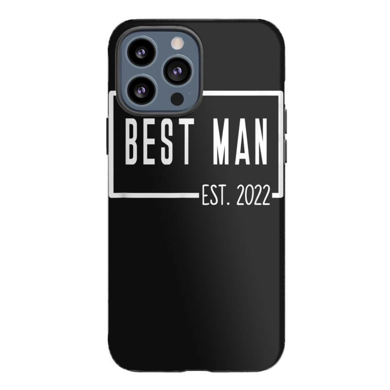 Best Man Est 2022 Groomsmen Wedding Bachelor Party Group Iphone 13 Pro Max Case | Artistshot