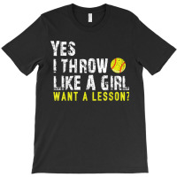 Softball Shirts For Girls, Softball Tshirts For Women Tshirt T-shirt | Artistshot