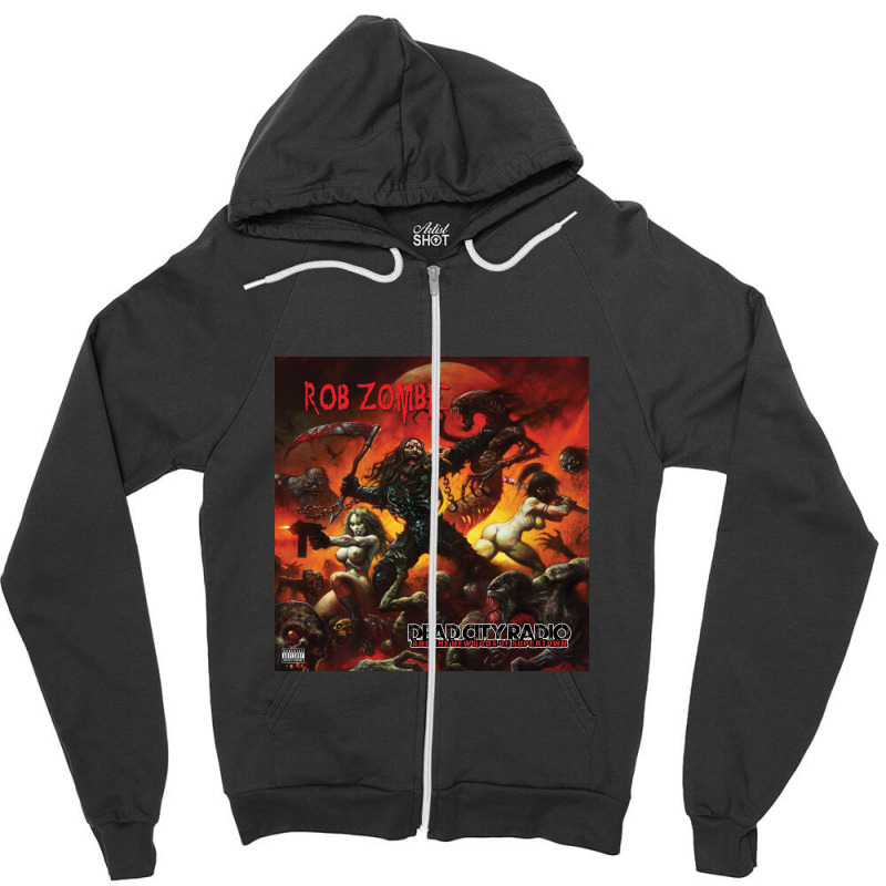 Rob Zombie Zipper Hoodie | Artistshot