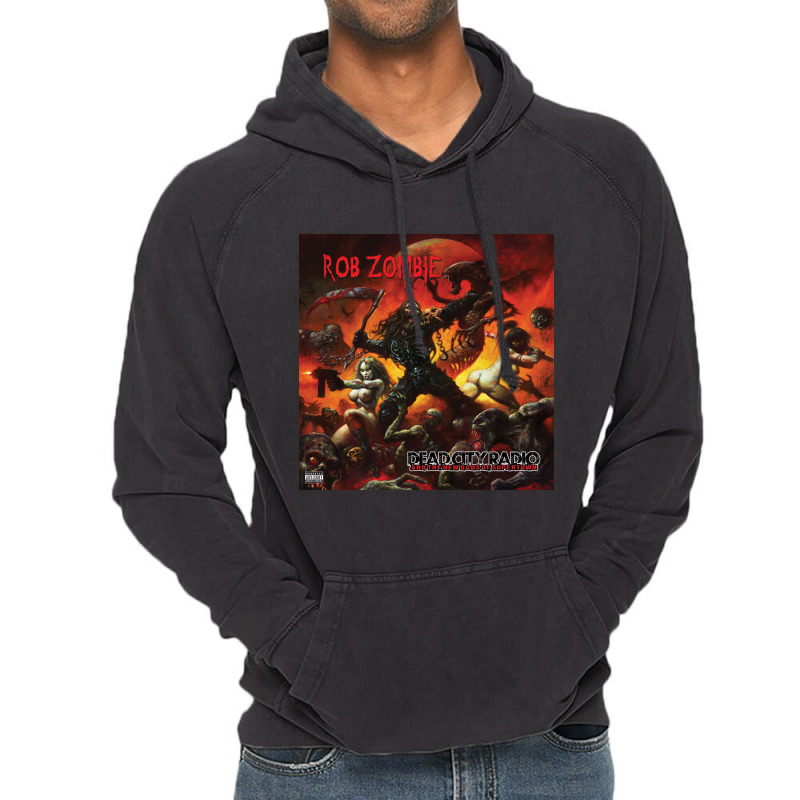 Rob Zombie Vintage Hoodie | Artistshot