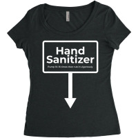 Hand Sanitizer Adult Humour Christmas Gag Women's Triblend Scoop T-shirt | Artistshot