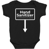 Hand Sanitizer Adult Humour Christmas Gag Baby Bodysuit | Artistshot