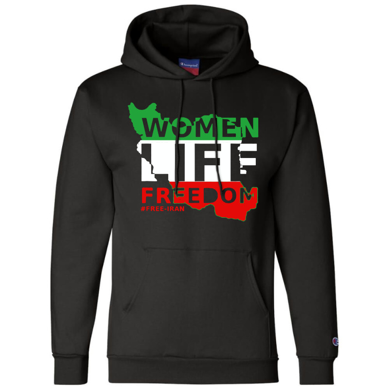 Free Iran Women Life Freedom Stand With Persian Women Champion Hoodie | Artistshot